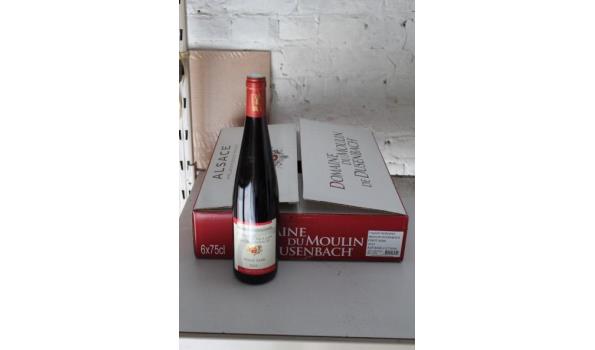 12 flessen à 75cl rosé wijn Domaine du Moulin de Dusenbach, Pinot Noir, 2010